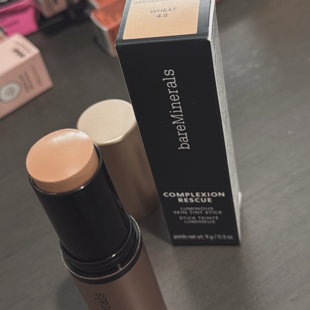bareMinerals Complexion Rescue Luminous Hydrating Skin Tint Stick — WHEAT 4.5